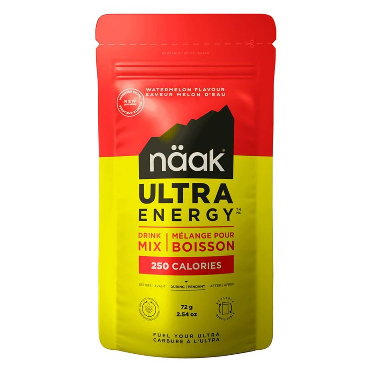 Boisson énergétique naak Naak Watermelon 72 g Pastèque