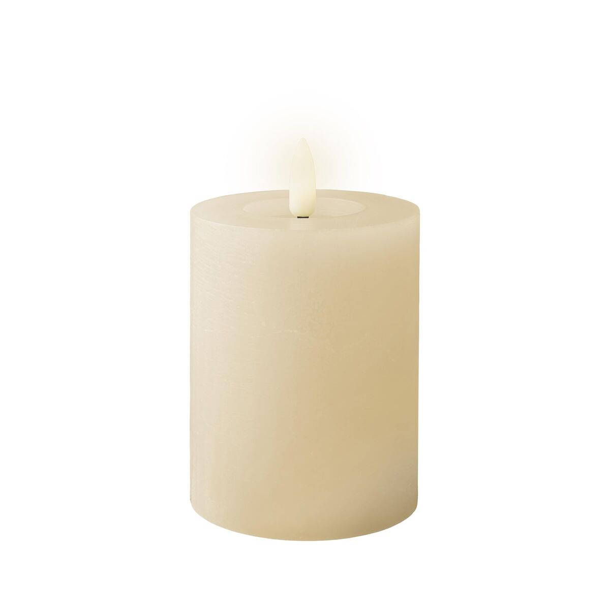 Bougie LED Lumineo Beige Crème Ø 7 x 11,2 cm (AAA)