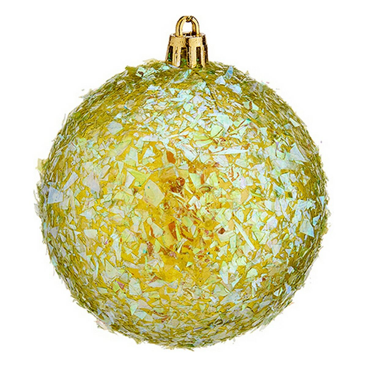 Boules de Noël Krist+ Vert Plastique Ø 8 cm 6 Unités