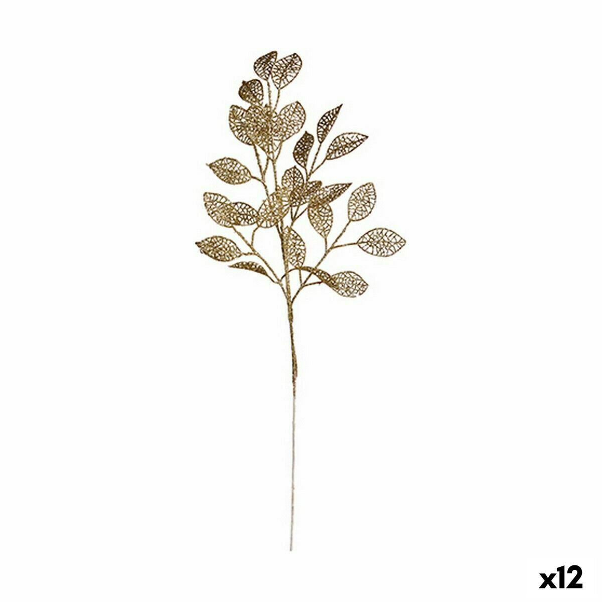 Branche Krist+ Doré Plastique 31 x 68 x 2 cm (12 Unités)