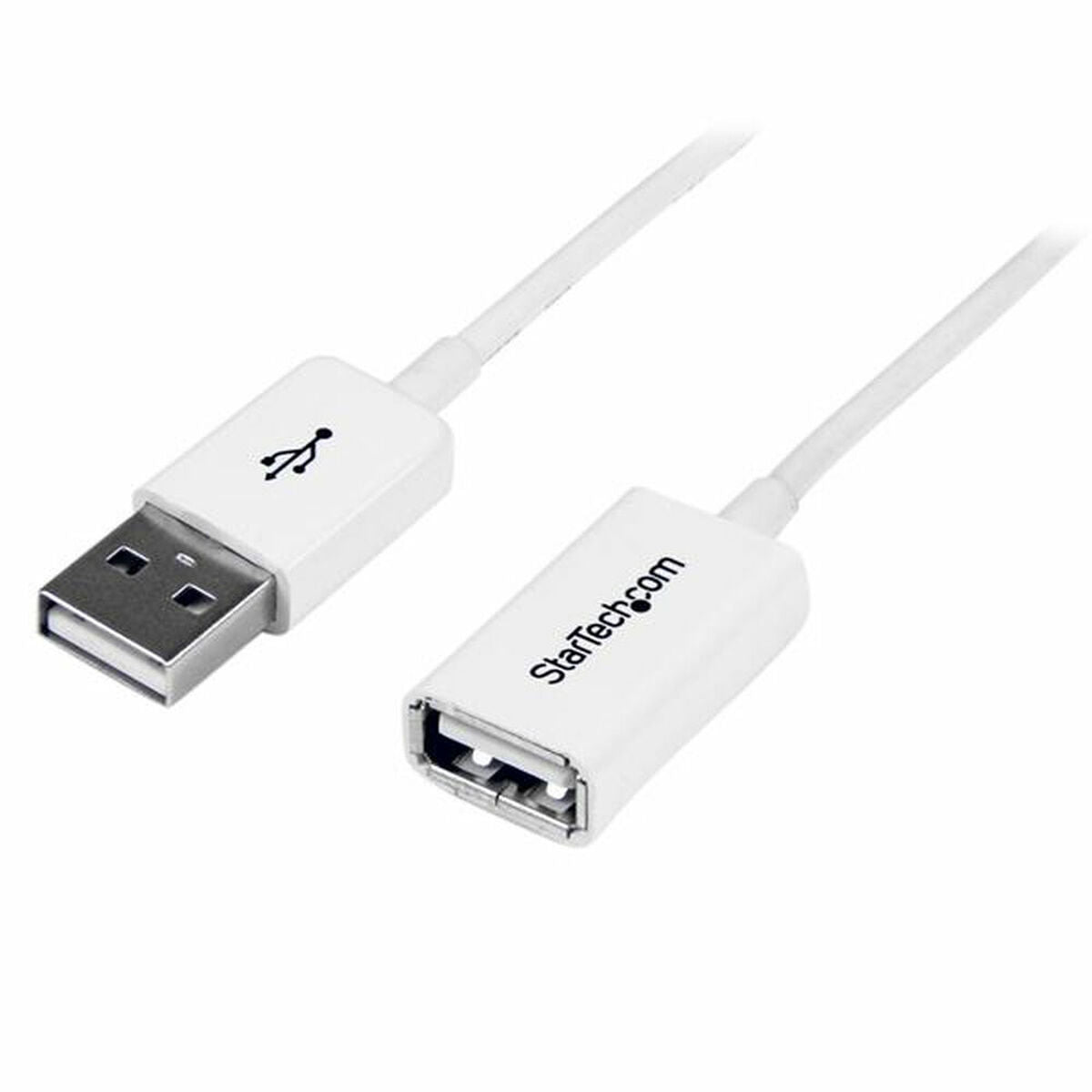 Câble USB Startech USBEXTPAA1MW Blanc
