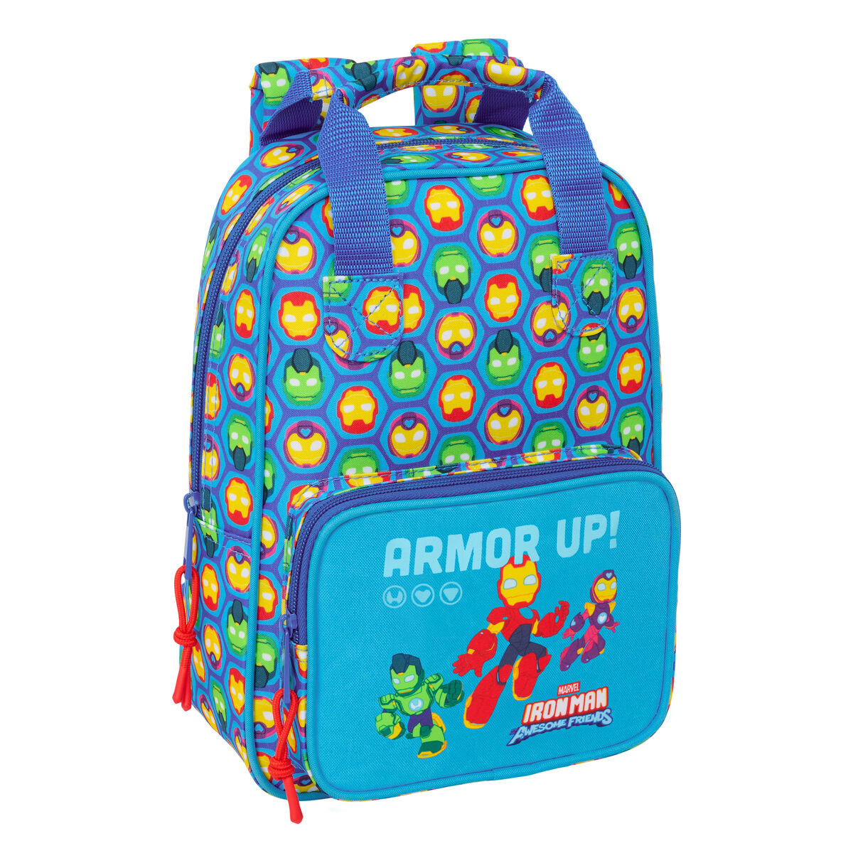 Cartable Iron Man Multicouleur 20 x 28 x 8 cm