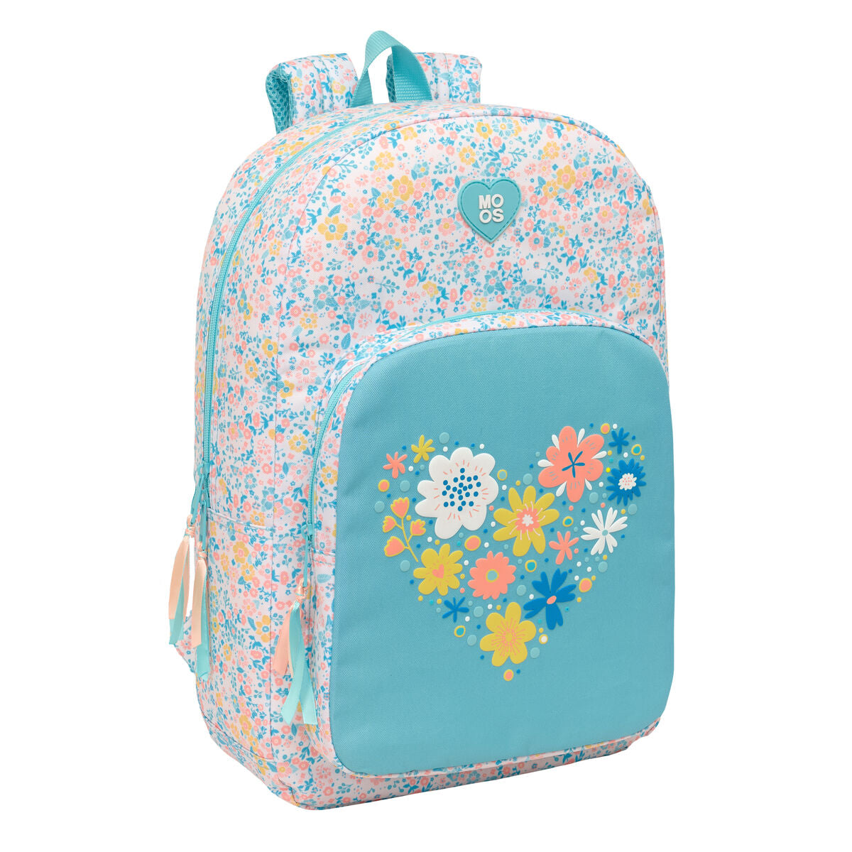Cartable Moos Fiori Multicouleur 30 x 46 x 14 cm