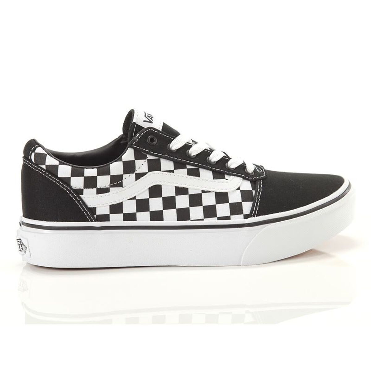 Chaussures casual enfant Vans Ward Platform Noir