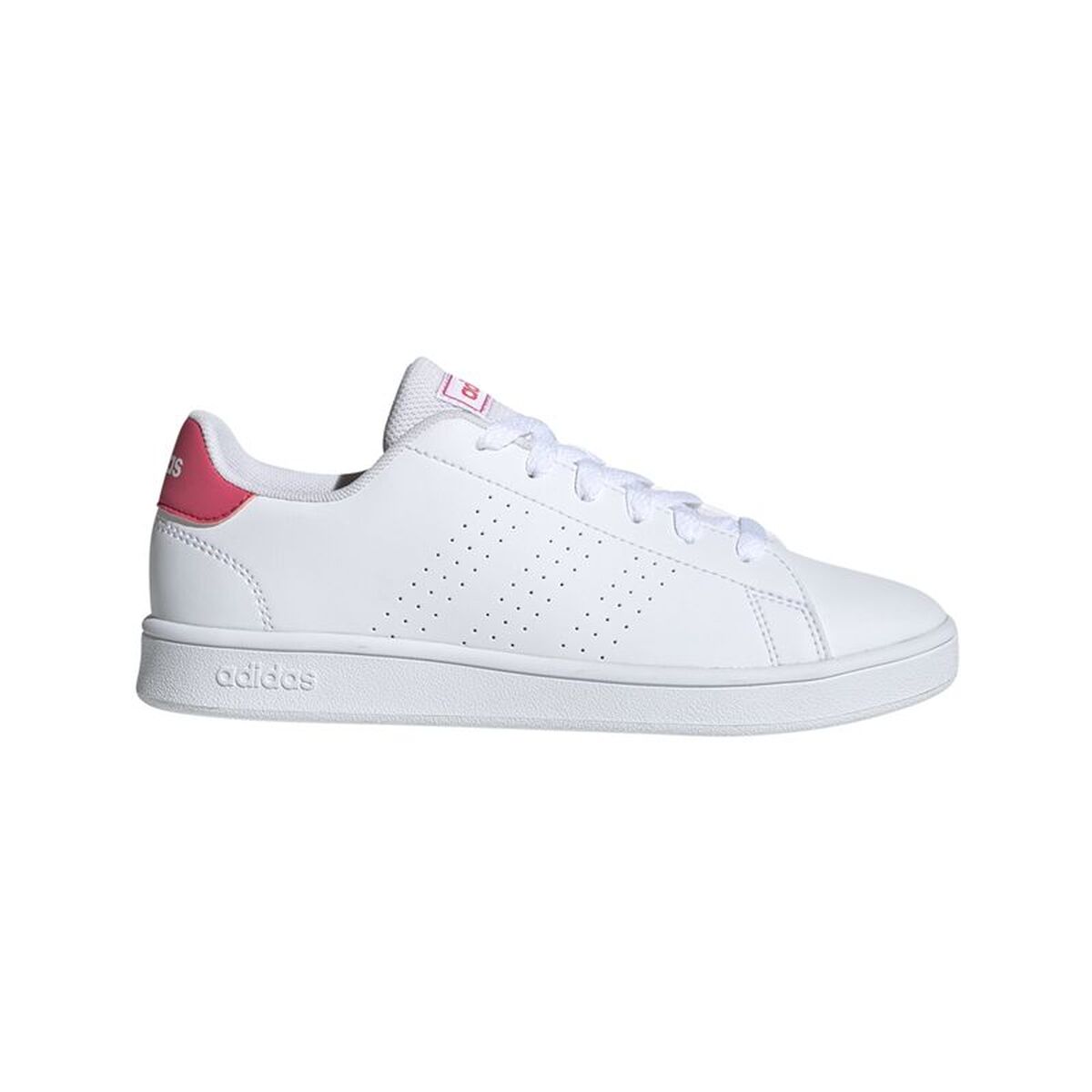 Chaussures de Sport pour Enfants Adidas Advantage K Blanc
