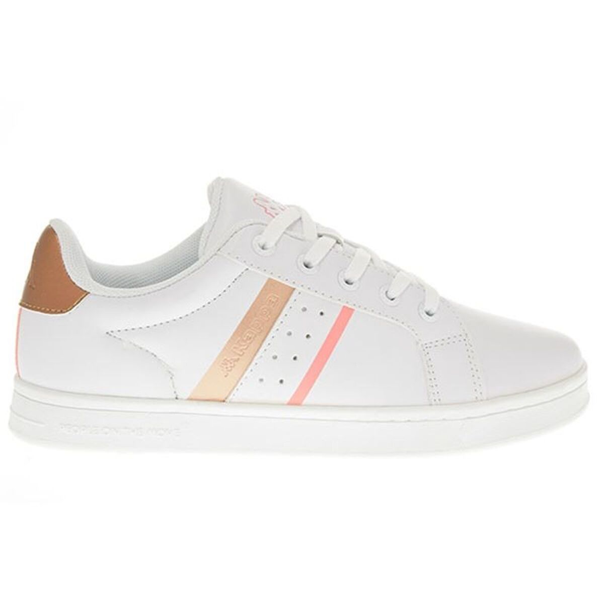Chaussures de Sport pour Enfants Kappa Logo Alpha Lace Blanc