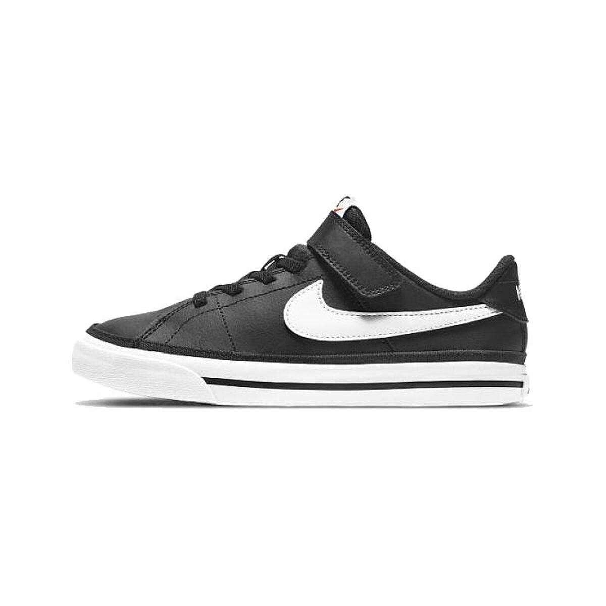 Chaussures de Sport pour Enfants Nike Court Legacy Noir