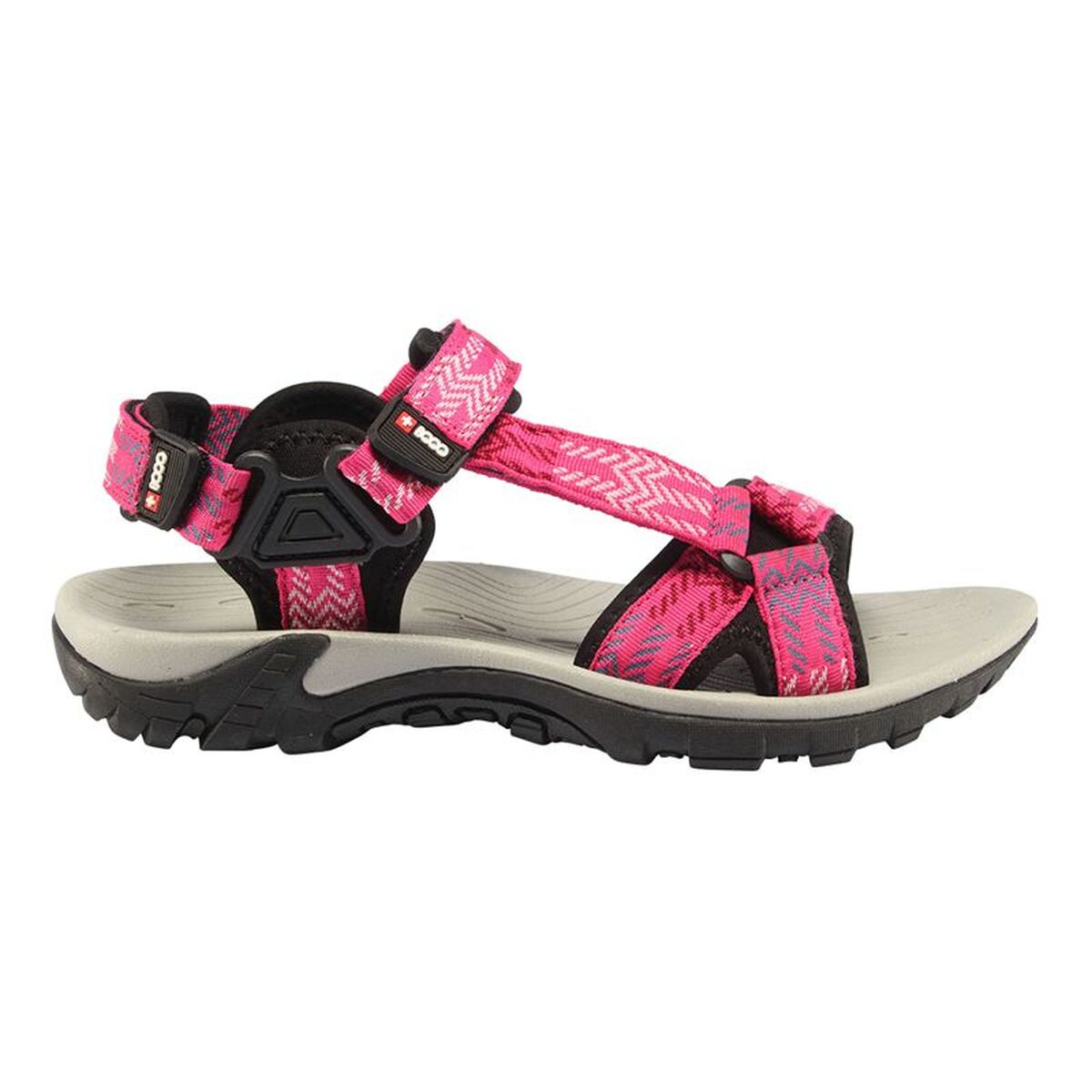 Chaussures de marche pour femme +8000 Torken Rose foncé