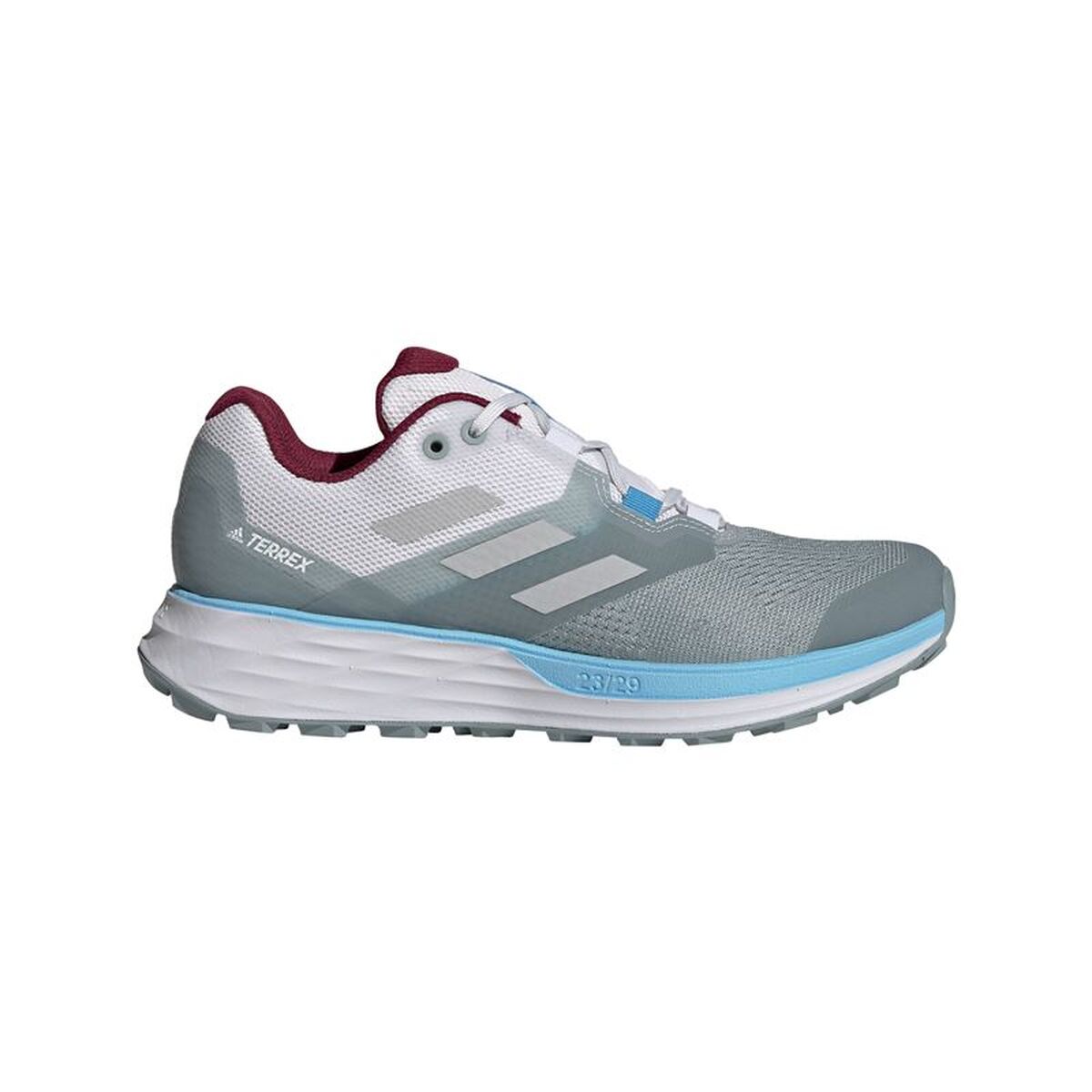 Chaussures de trail pour homme (course en montagne) Adidas Terrex Two Gris clair