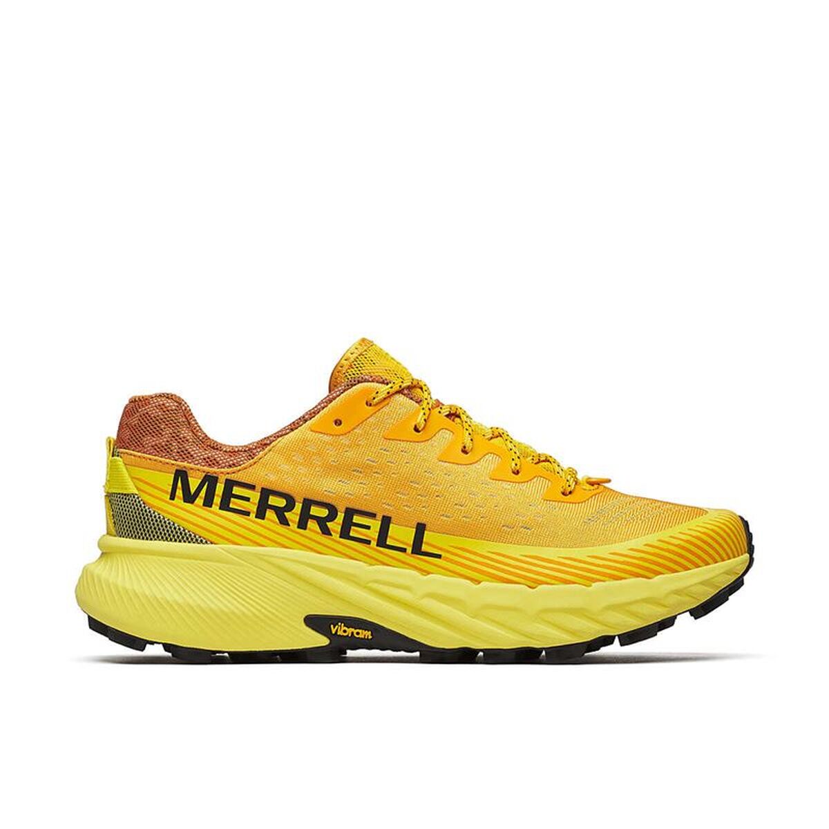 Chaussures de trail pour homme (course en montagne) Merrell Agility Peak 5 Jaune