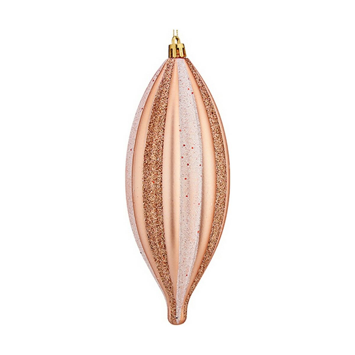 Décorations de Noël Krist+ Cuivre Rose clair PVC 8,5 x 19 x 3 cm Allongé