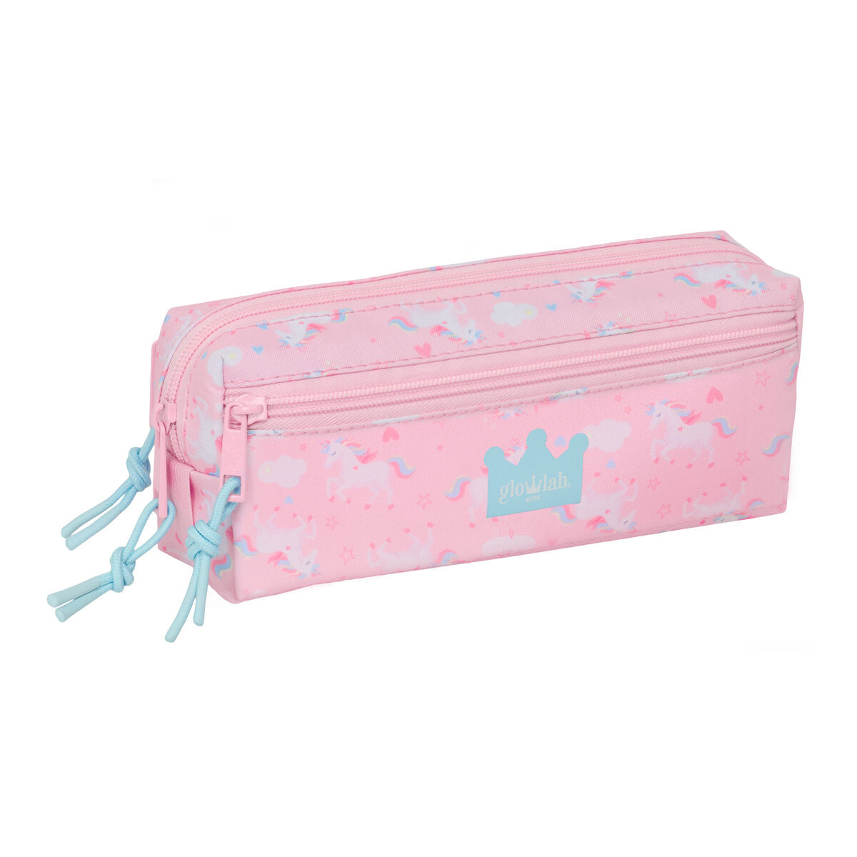 Fourre-tout Glow Lab Rose 22 x 8,5 x 6 cm