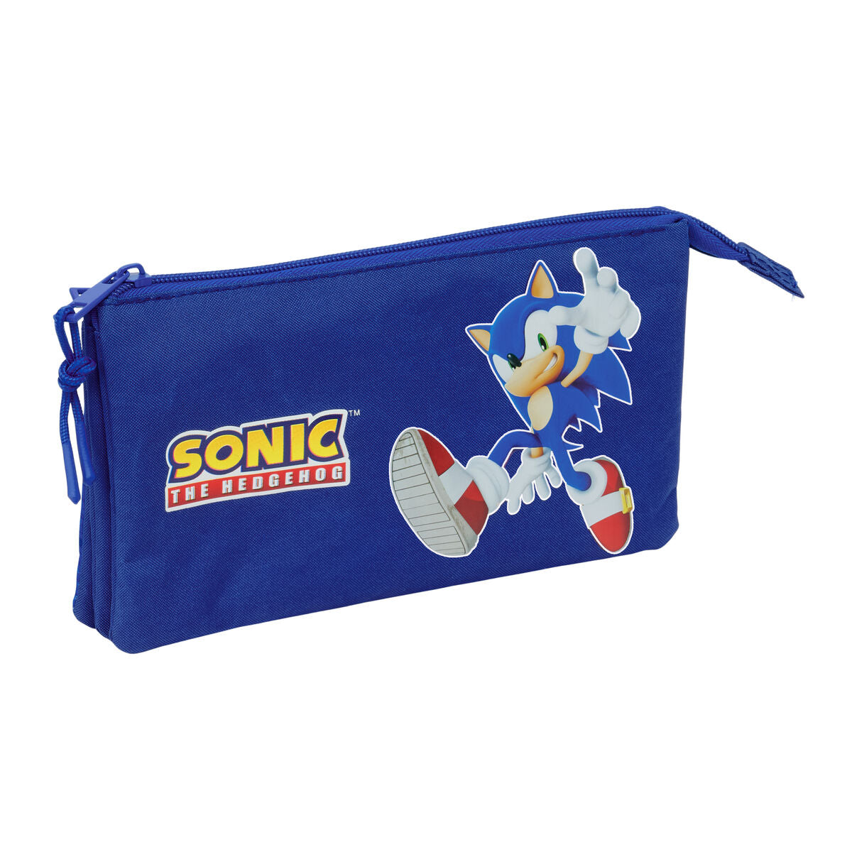 Fourre-tout Sonic Bleu 22 x 12 x 3 cm