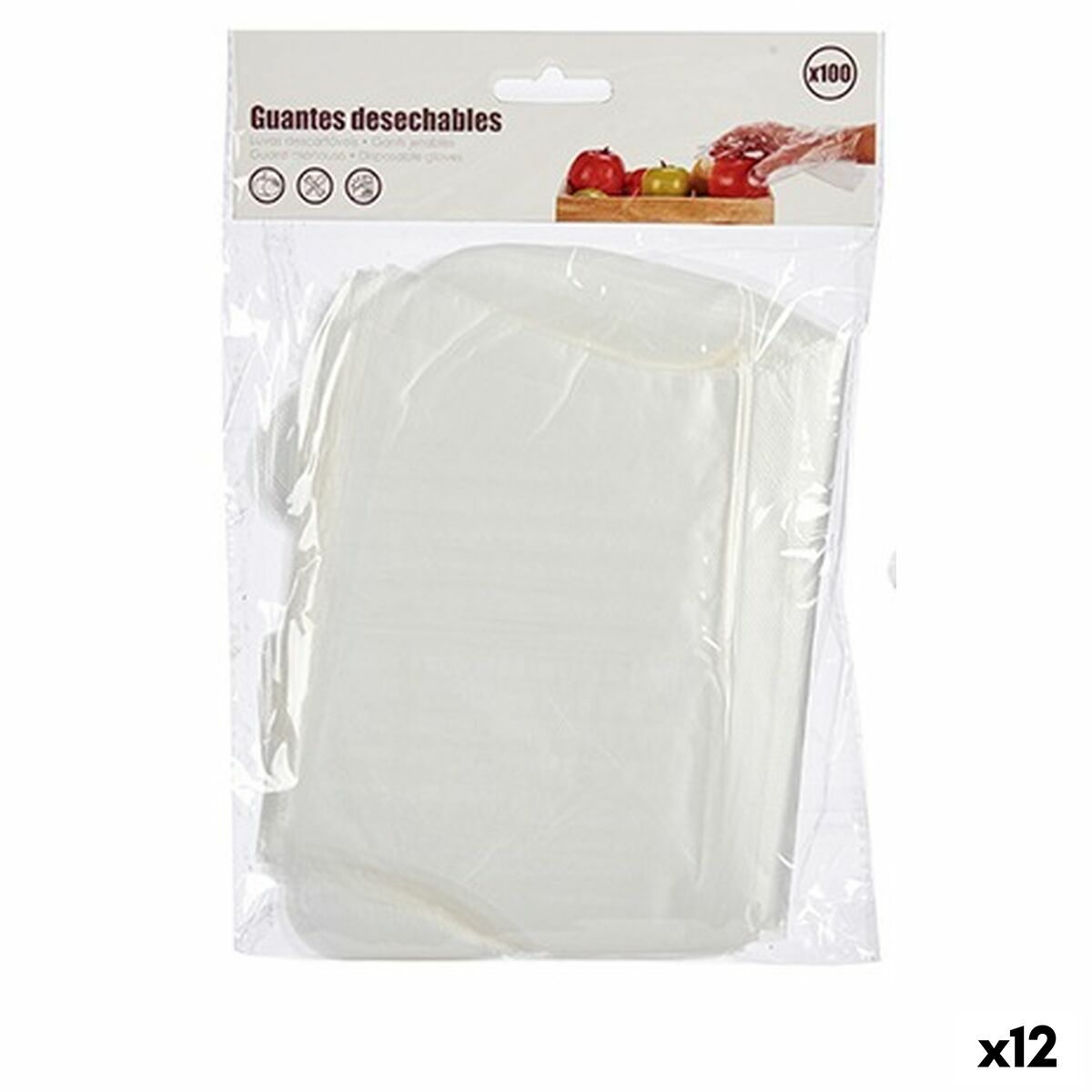 Gants Jetables Lot (12 Unités)