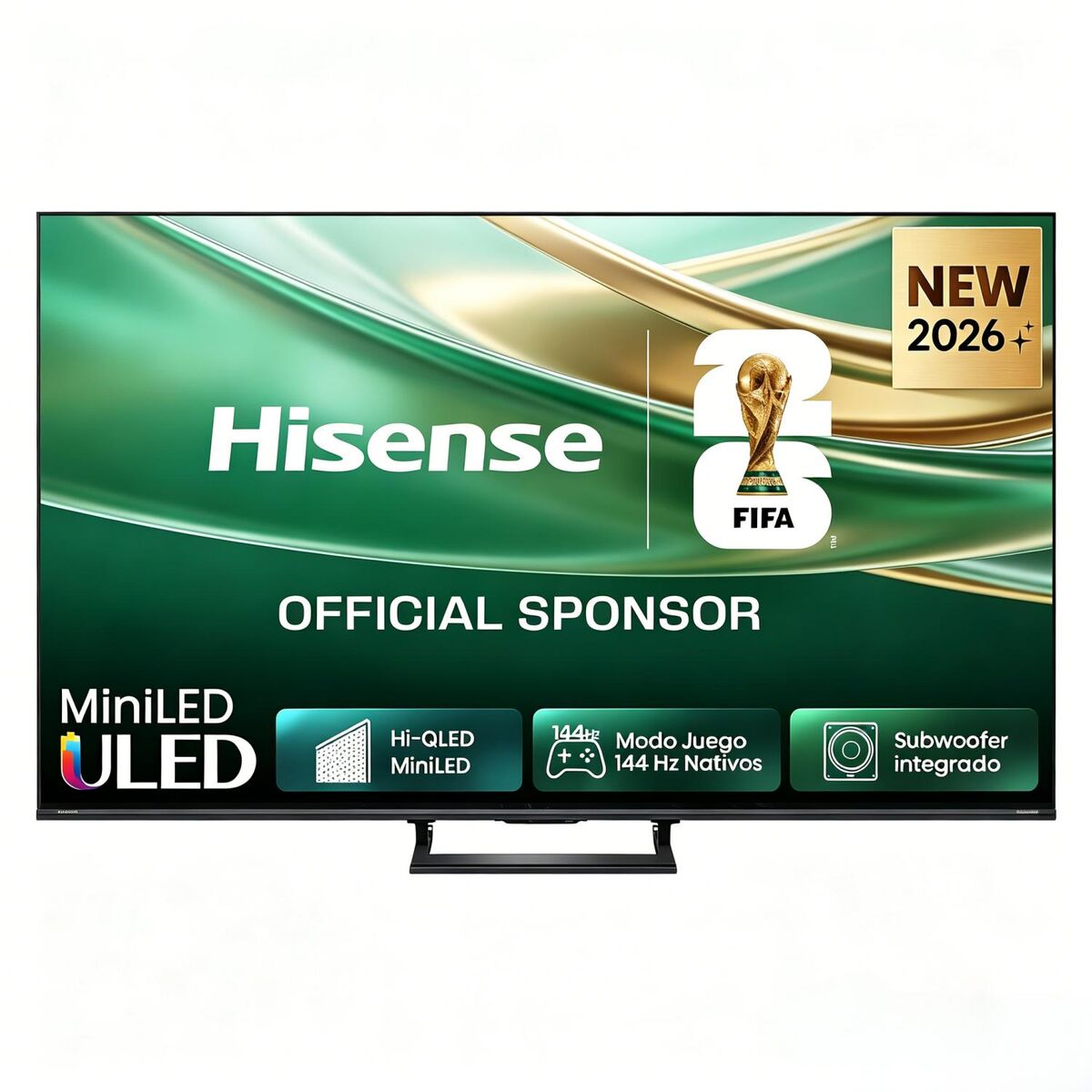 Hisense Smart TV 65E8S 65 pouces 4K Ultra HD Mini LED noir gaming HDR