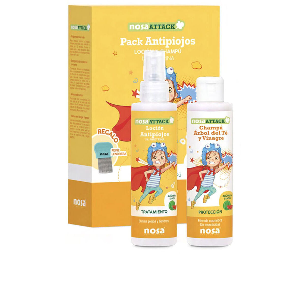 Hygiene set Nosa Healthcare ATTACK 2 Pieces