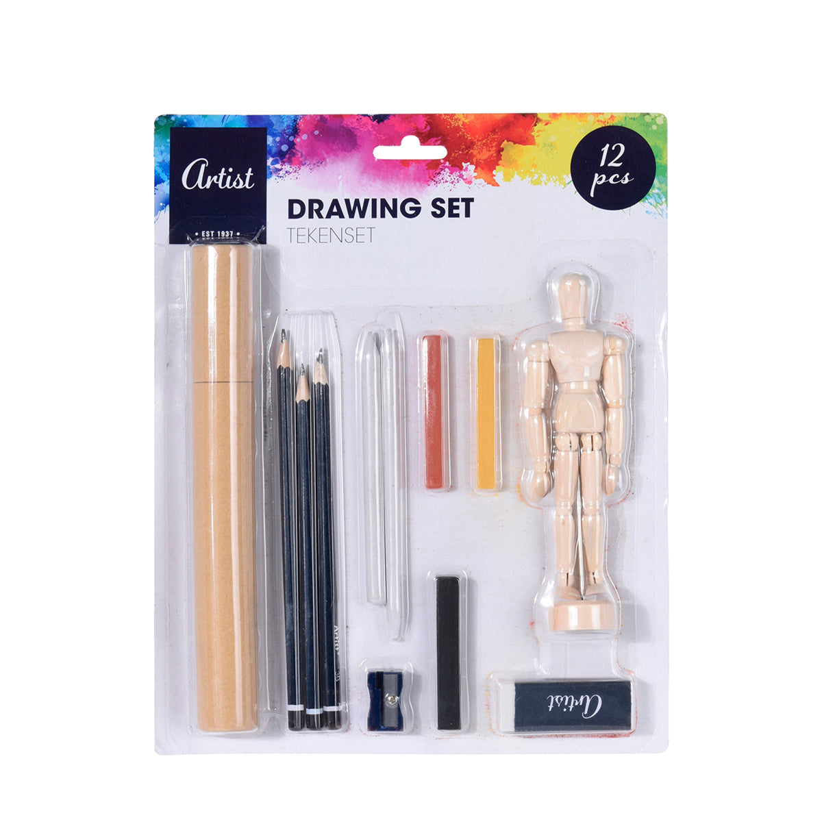 Kit de Dessin Artist (12 Pcs)
