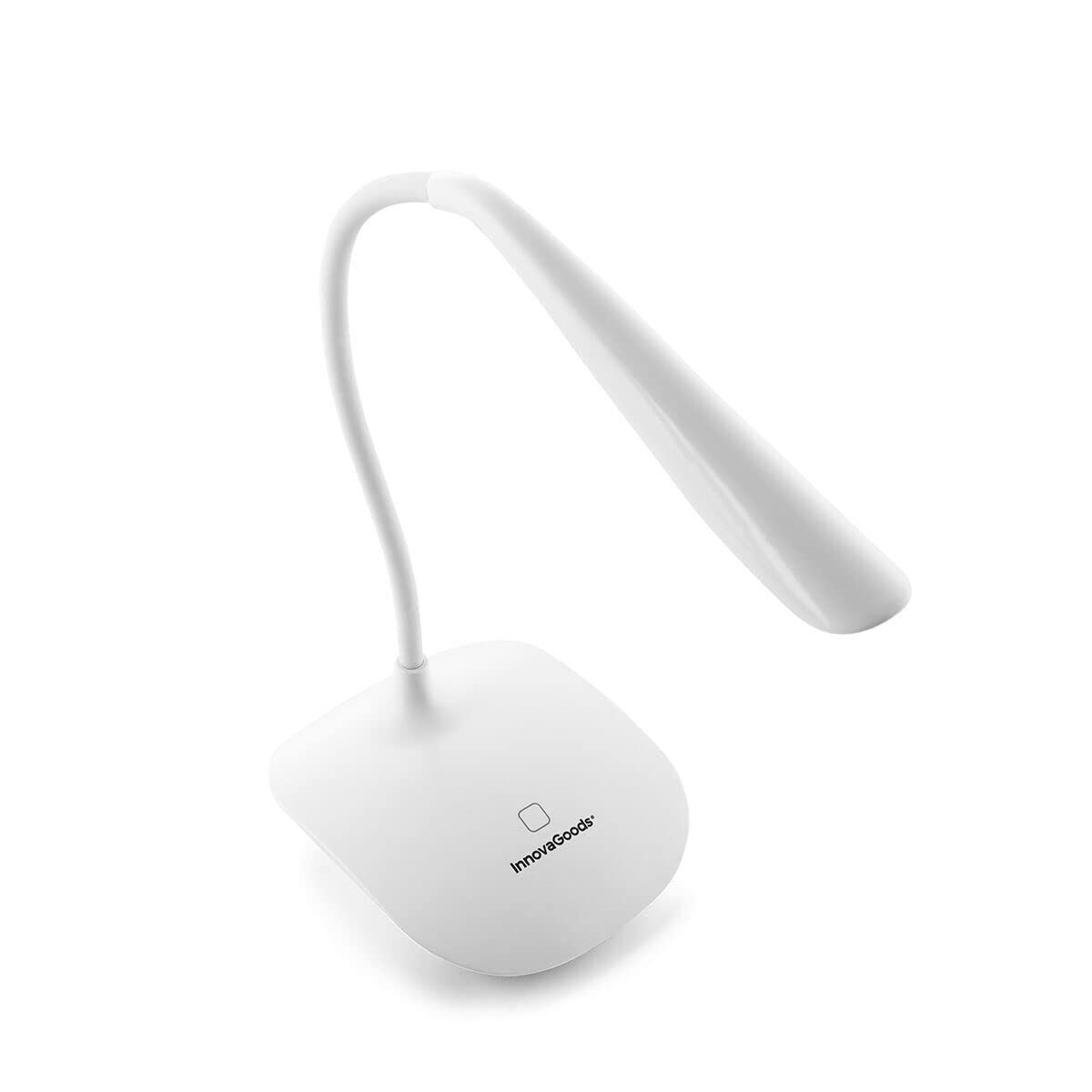 Lampe LED de Table Rechargeable Tactile InnovaGoods Lum2Go Blanc 3,7 V (Reconditionné A)