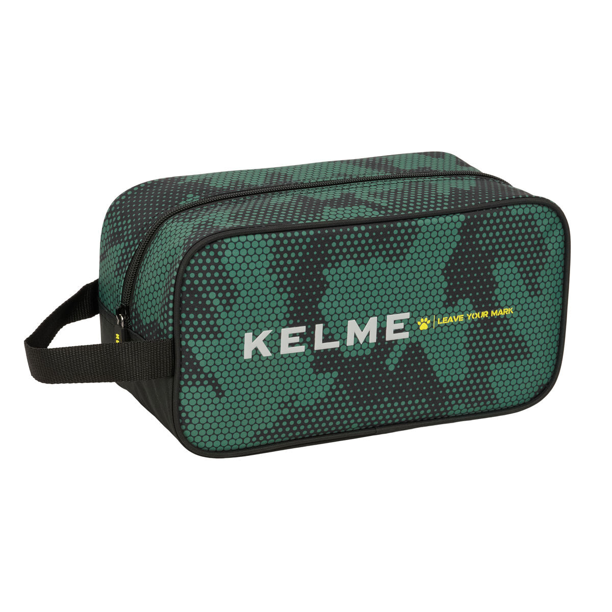 Range-Chaussures de Voyage Kelme Camo Noir Vert 29 x 15 x 14 cm