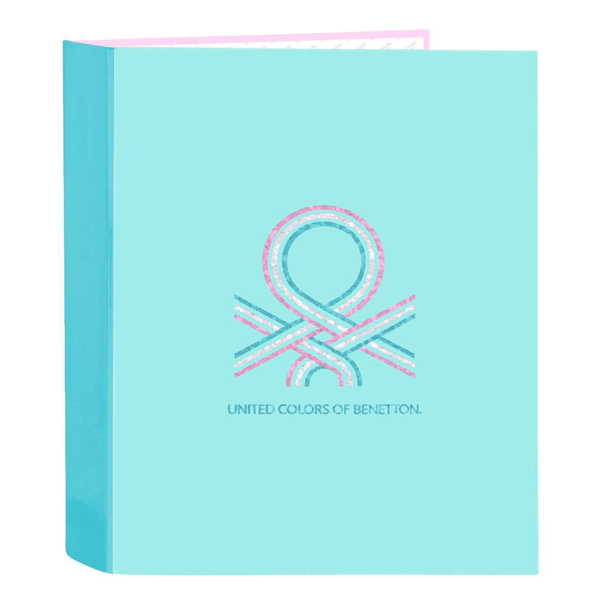 Reliure à anneaux Benetton Dolce Multicouleur A4 27 x 33 x 6 cm