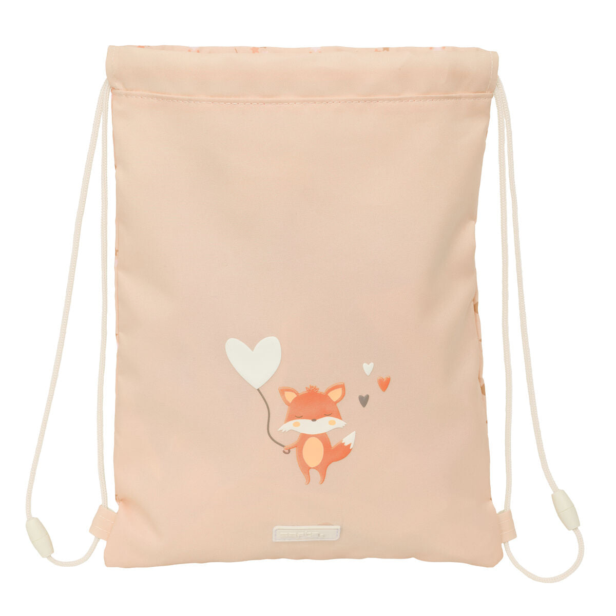 Sac à dos serré par des ficelles Safta Flores 26 x 34 x 1 cm