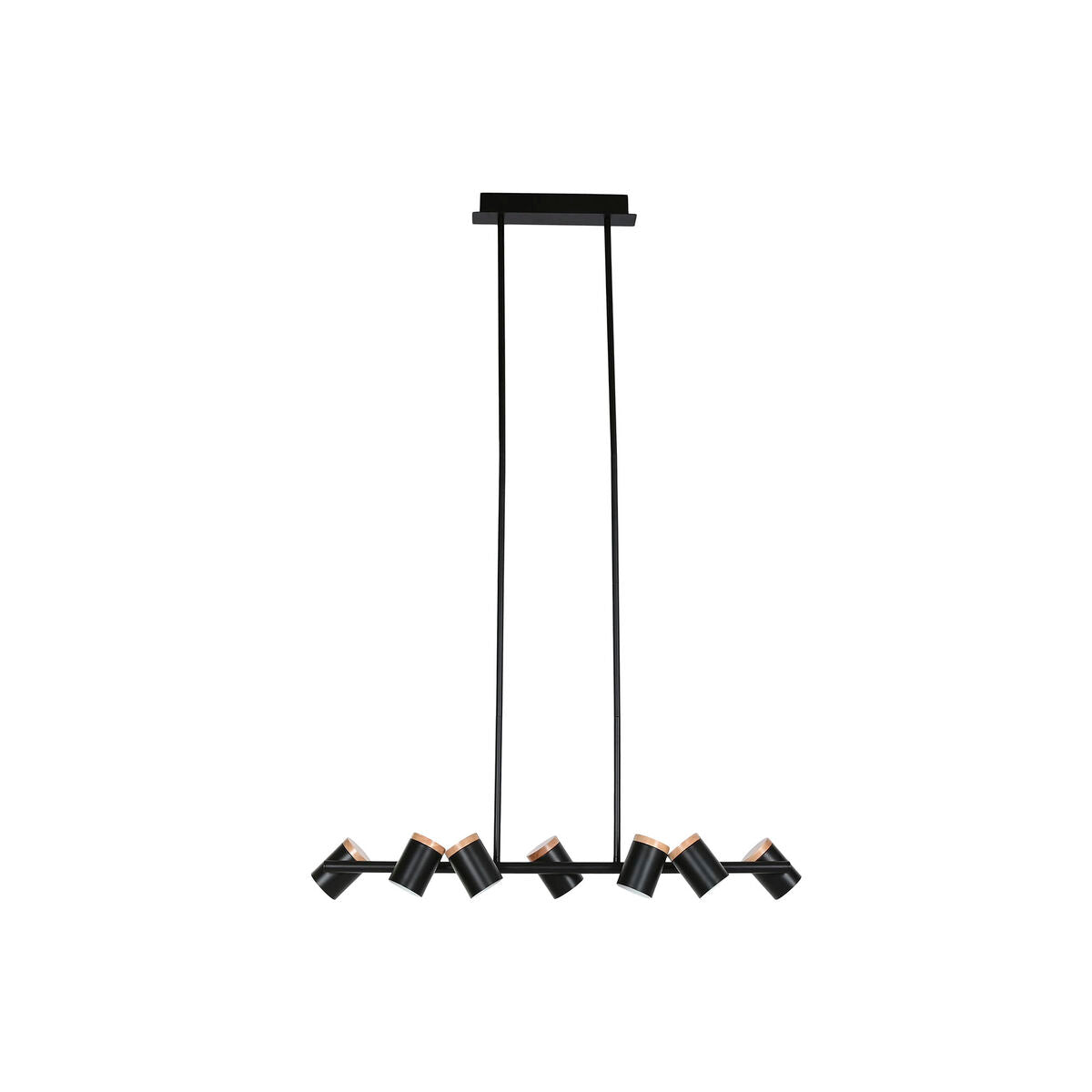 Suspension Home ESPRIT Marron Noir Bois Métal 104 X 18 X 164 CM