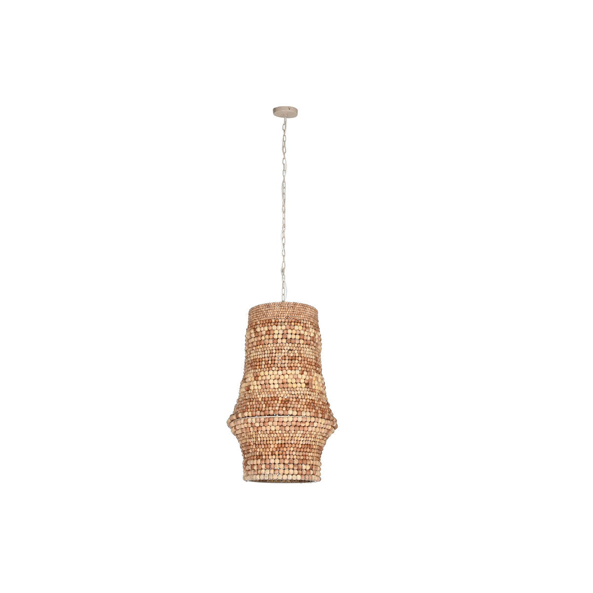 Suspension Home ESPRIT Naturel Bois Fer 50 W 50 x 50 x 78 cm