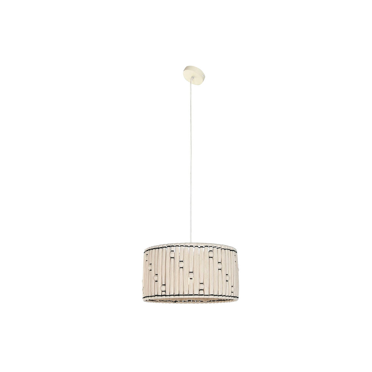 Suspension Home ESPRIT Noir Jute 50 W 39 x 39 x 21 cm