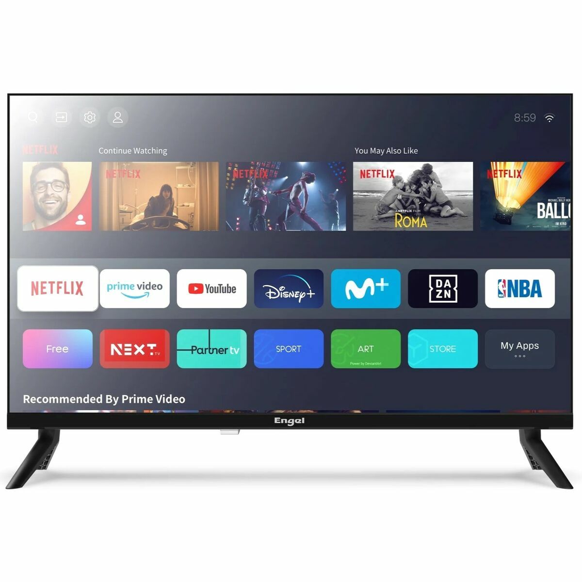 TV intelligente Engel LE2486SM 24 LED