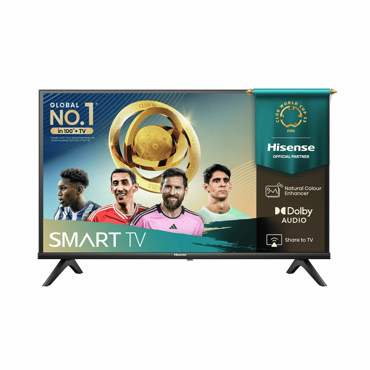 TV intelligente Hisense 40A4Q 40 Full HD DLED 40"