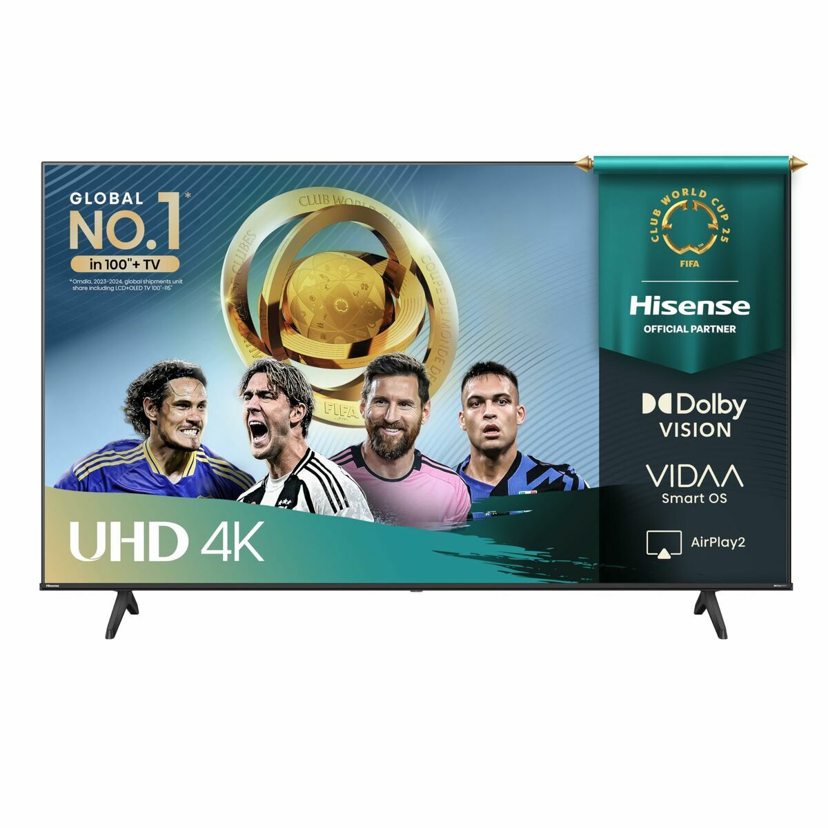 TV intelligente Hisense 50A6Q 50 50" 4K Ultra HD LED HDR D-LED