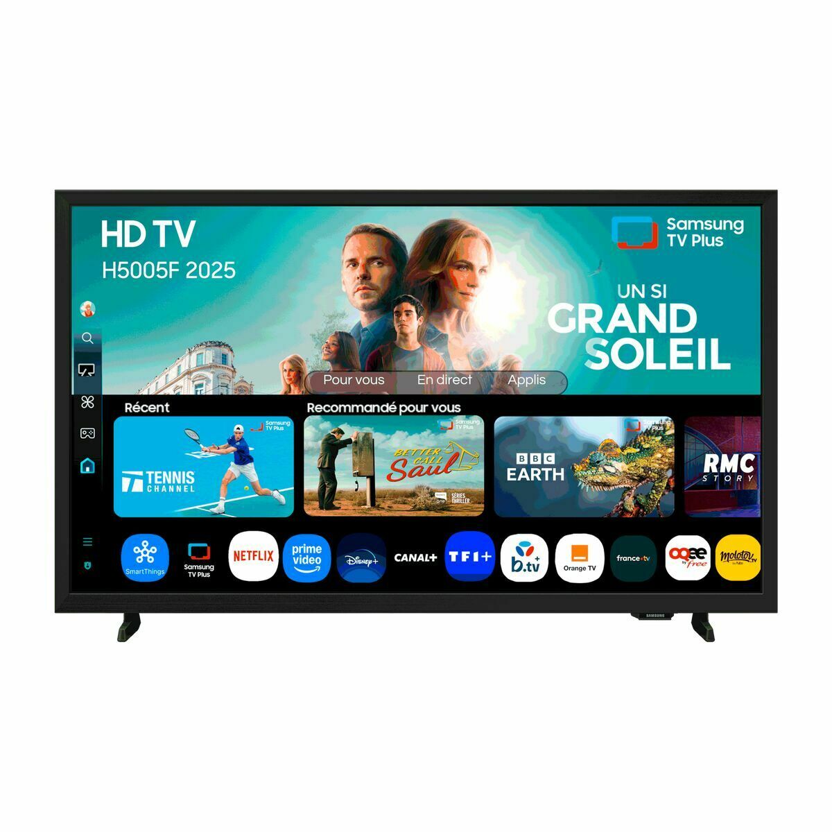 TV intelligente Samsung TU32H5005FKX 32 32" HD LED HDR HDR10+