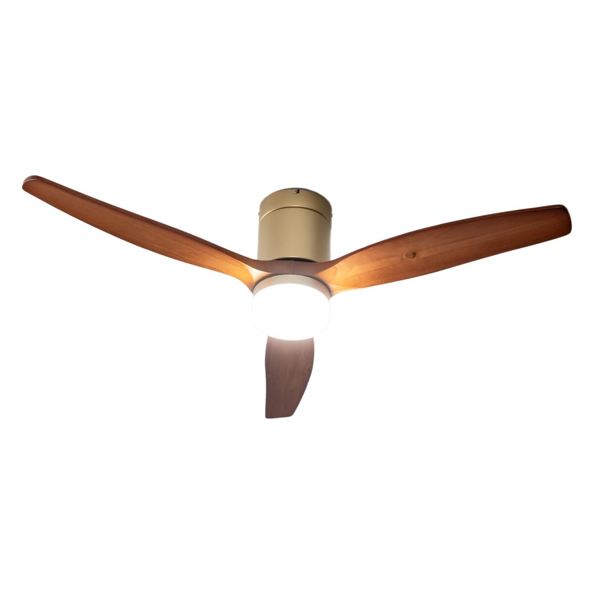 Ventilateur de Plafond avec Lumière Cecotec EnergySilence Aero 5600 20 W 40 W Doré Bois
