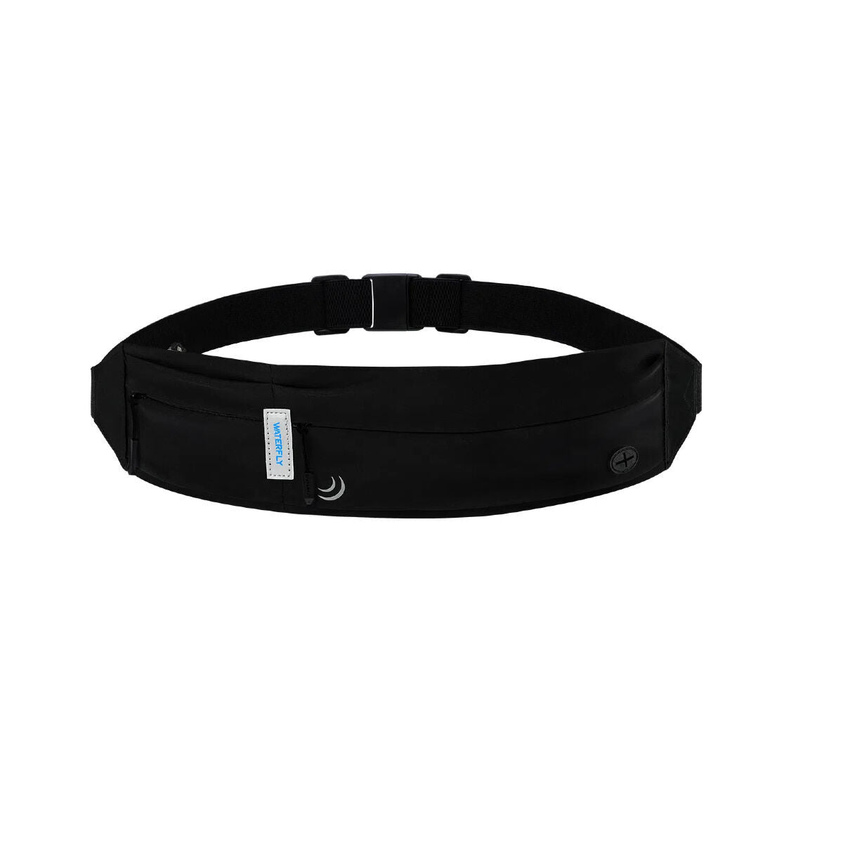 Waterfly Ceinture de Course Sport 3.0 Noire Unisexe Lycra 1L avec Réfléchissants