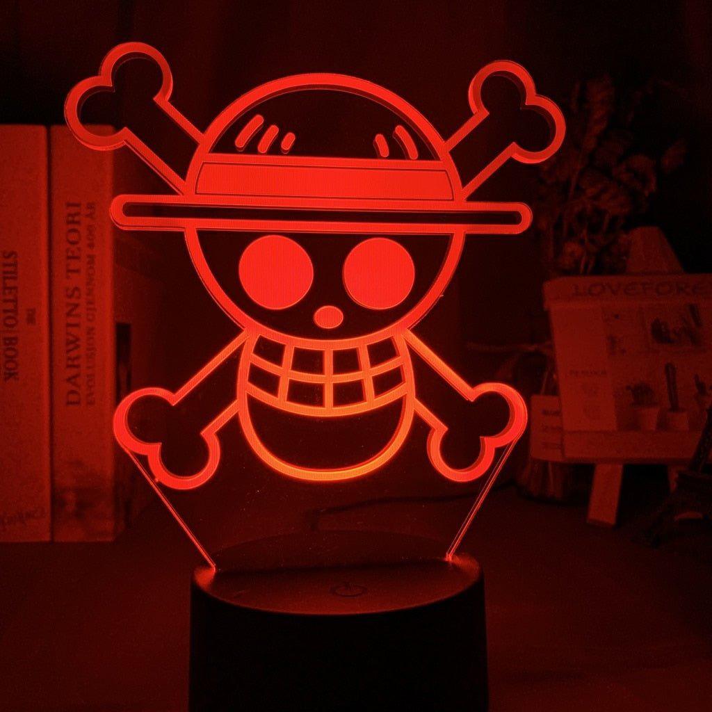Mugiwara Crew Flag Emblem 3D Led
