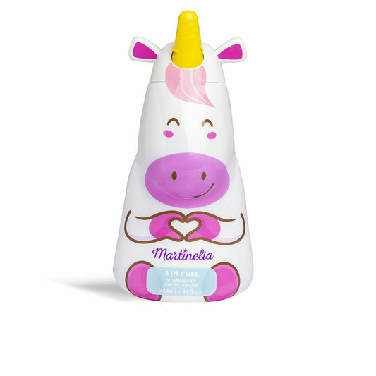 2-in-1 Gel and Shampoo Martinelia LITTLE UNICORN 414 ml