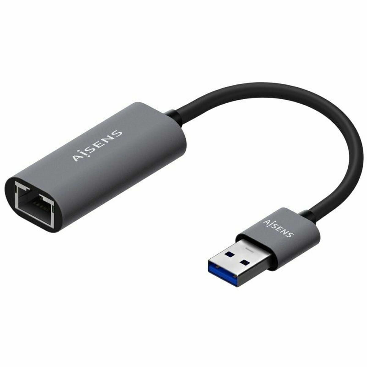Adaptateur USB vers Ethernet Aisens A106-0708 Gris