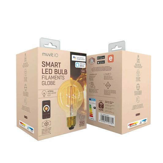 Ampoule à Puce Muvit iO 5 W E27 1800 K 2700 K 480 Lm Wi-Fi