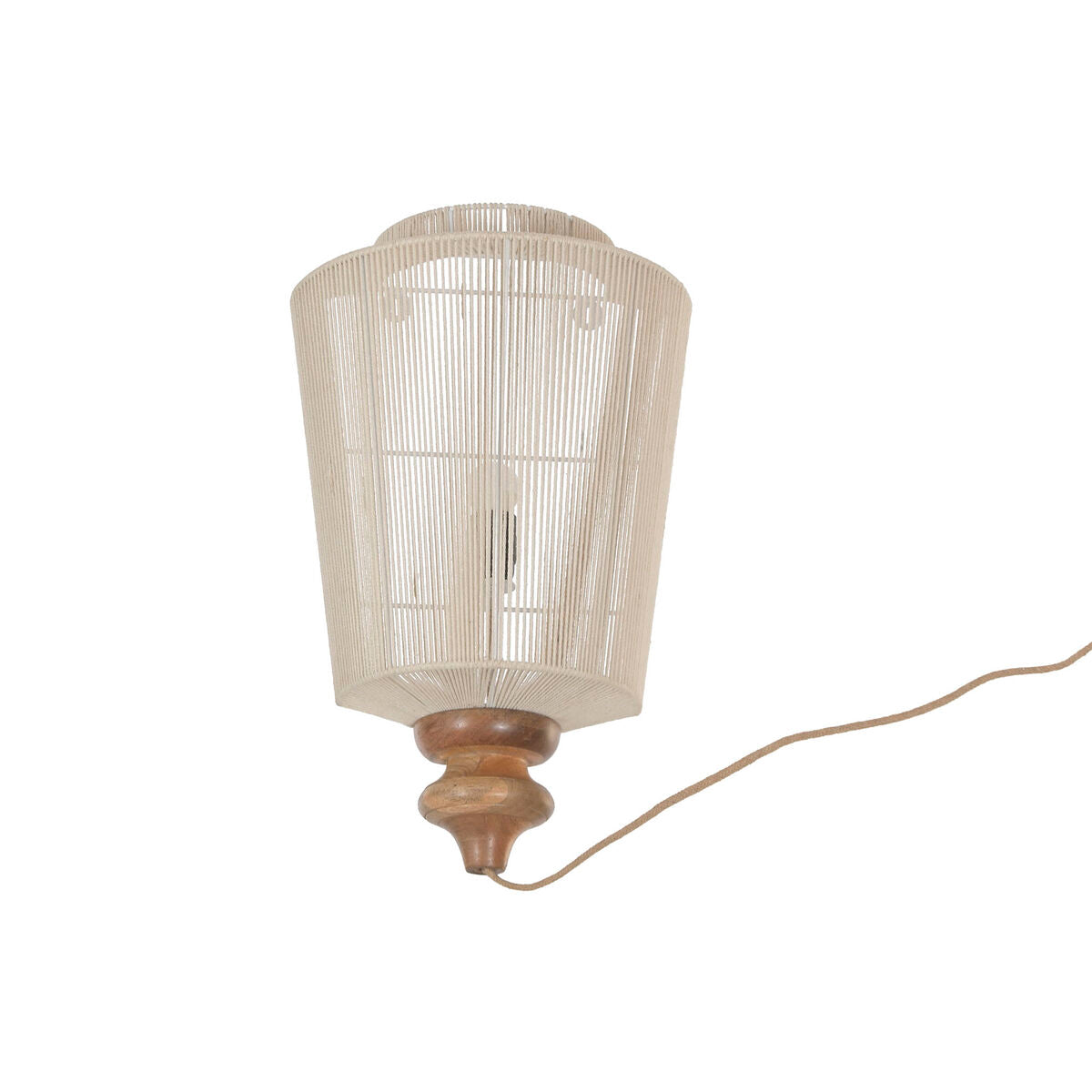 Applique Home ESPRIT Marron Beige 60 W Naturel Urbaine 220 V 34 X 18 X 55 CM