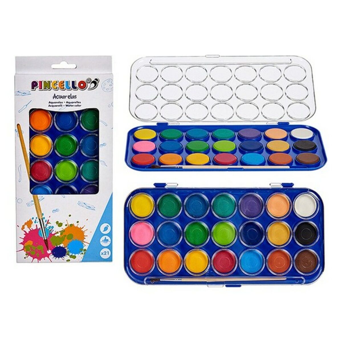Aquarelles (21 pcs)