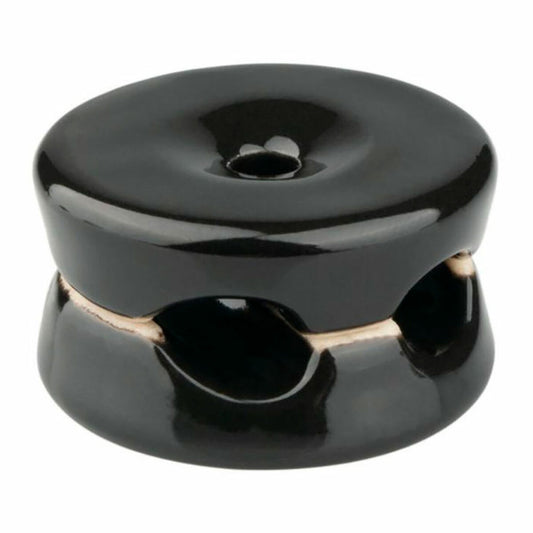 Attache de câbles F-line Noir Porcelaine 5 Unités