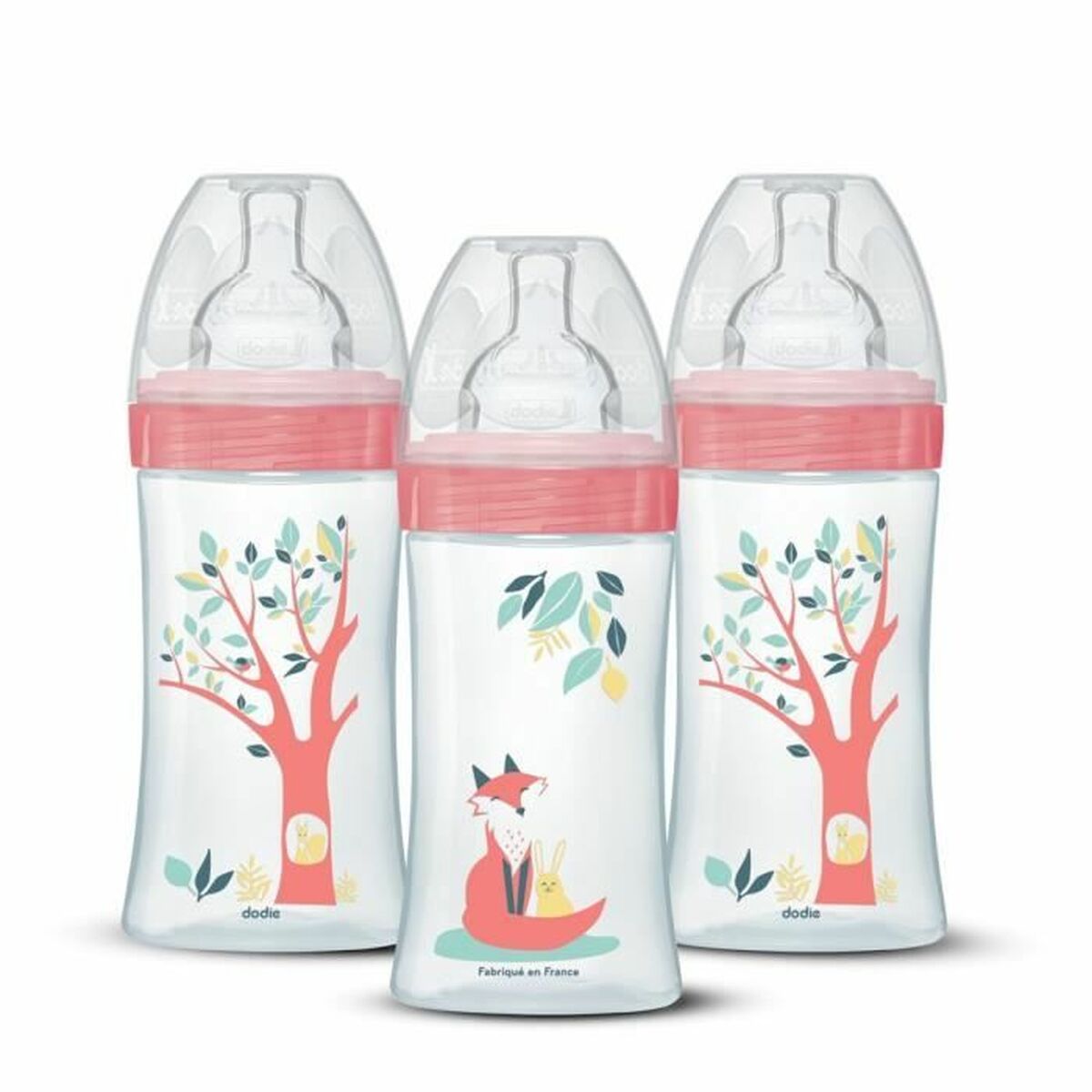 Baby's bottle Dodie 270 ml (3 Units)
