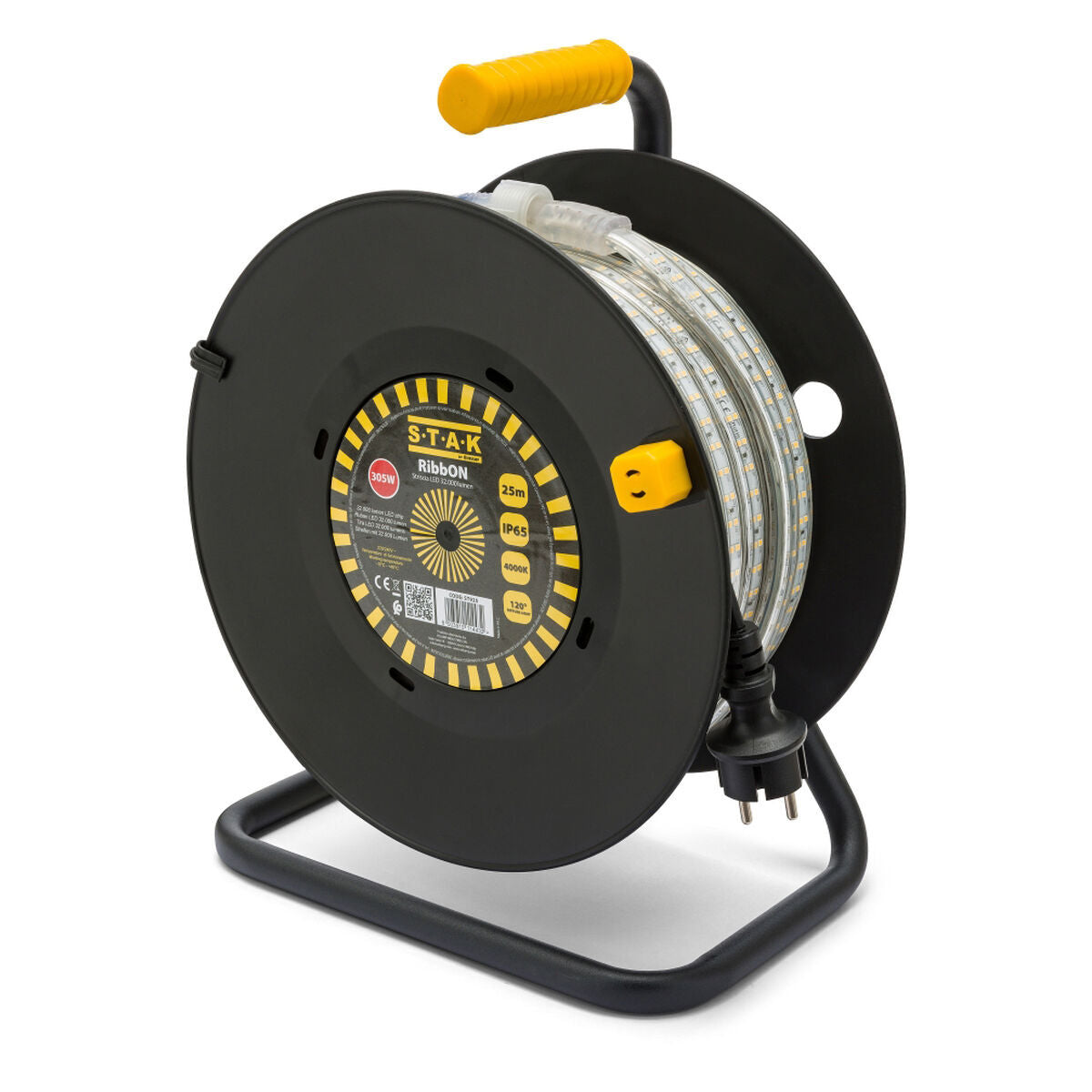 Bandes LED Velamp 4000 K Noir Transparent