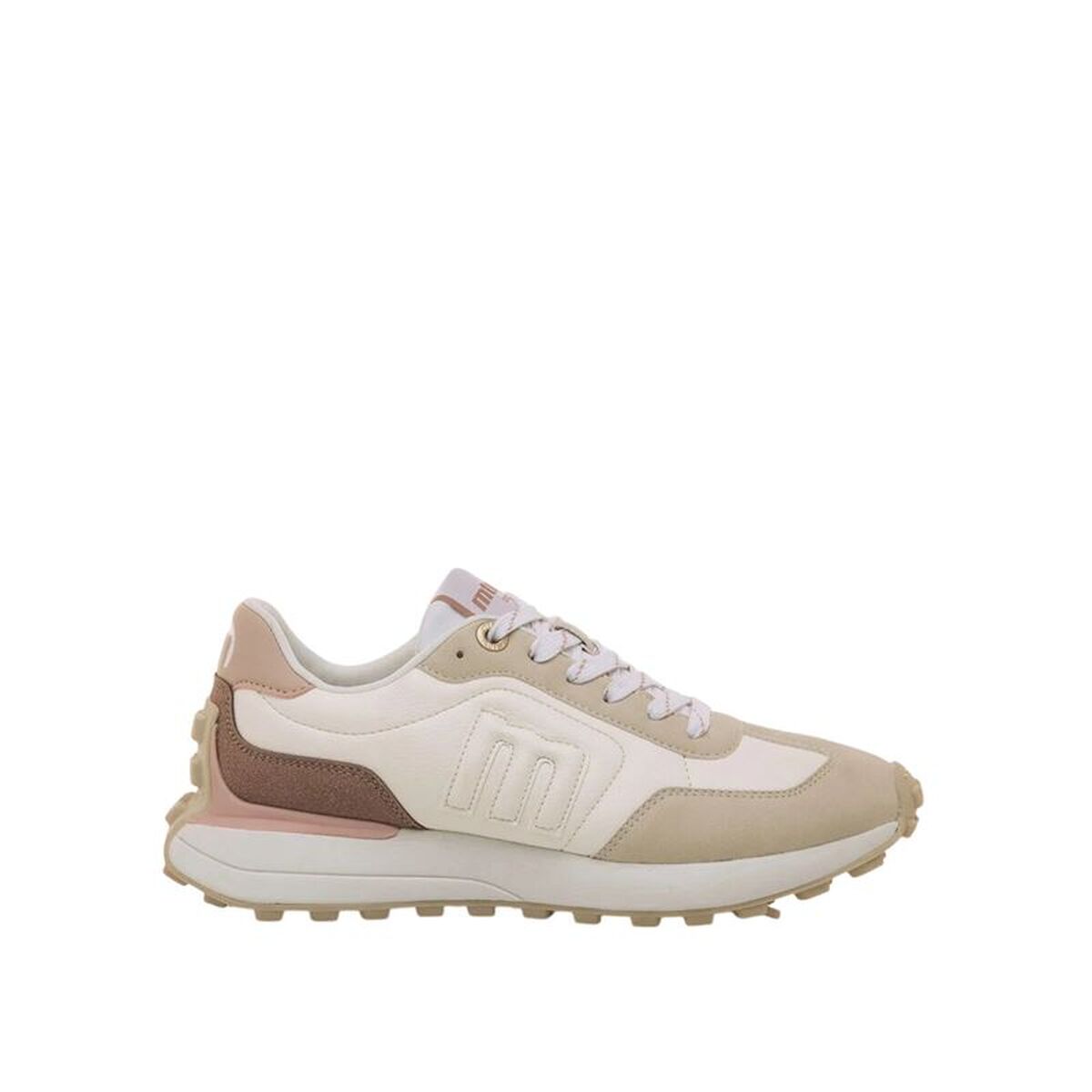 Baskets Casual pour Femme Mustang Zinc Beige