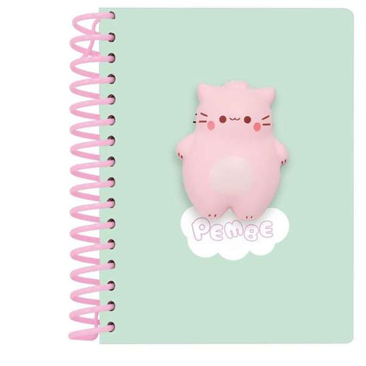 Bloc de Notes Safta The pink cat Multicouleur 13.5 x 17.9 x 1.9 cm