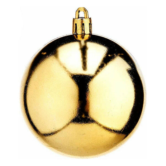 Boules de Noël Krist+ Doré PVC Ø 7 cm 12 Unités