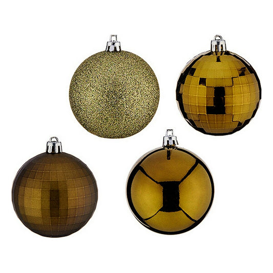 Boules de Noël Krist+ Vert PVC Ø 7 cm 50 Unités