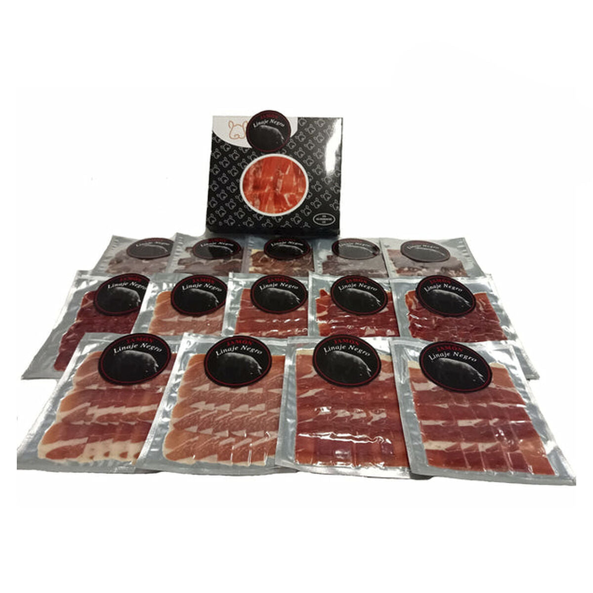 Épaule de jambon Cebo Linaje Negro 100 g/ enveloppe 15 Enveloppes