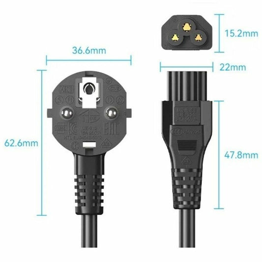 Câble d’Alimentation Vention ZCKBAC 1,8 m