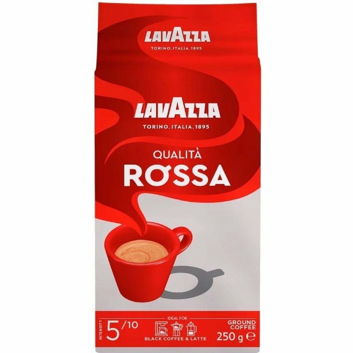 Café moulu Lavazza Qualità Rossa